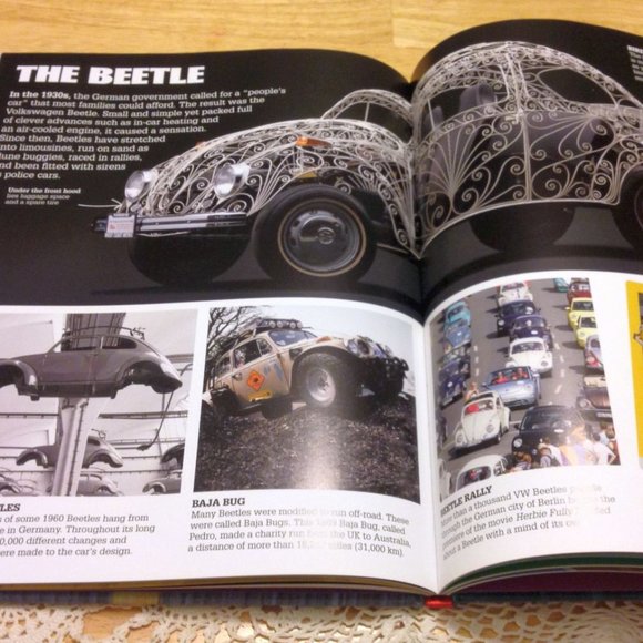 DK Car Crazy oversized autos, bikes and trucks book - Picture 6 of 7